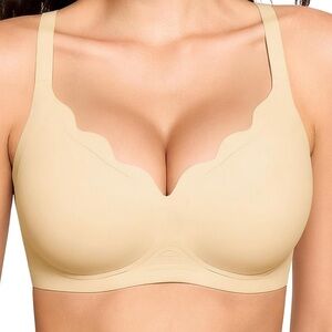 Nude Jelly bra. Seamless bra.